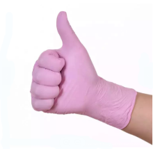 Colorful purple nitrile beauty tattoo shop nitrile gloves